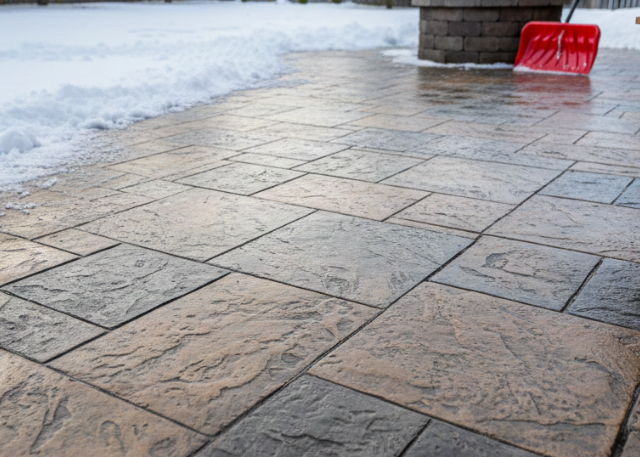 Absolute Exterior Pros: Protecting Your Decorative Concrete This Winter