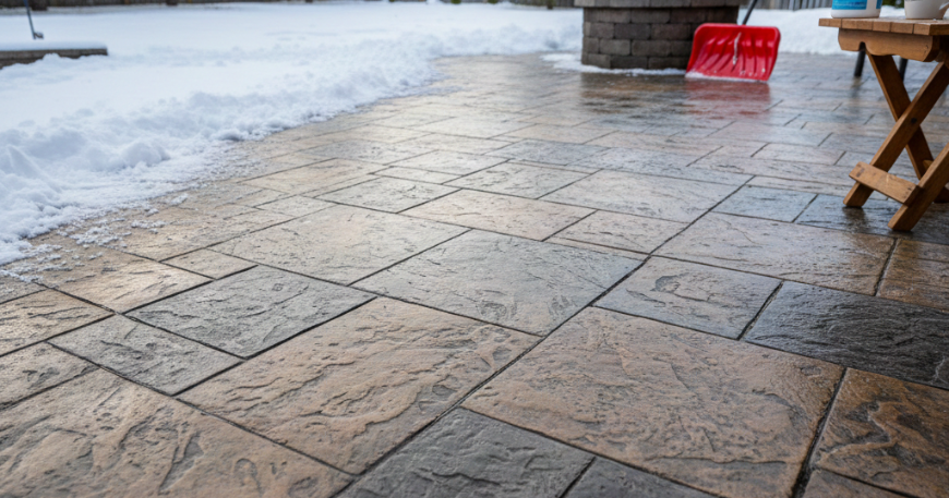 Absolute Exterior Pros: Protecting Your Decorative Concrete This Winter